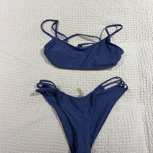 SHEIN Navy Bikini Set